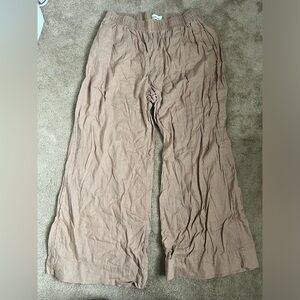 ABERCROMBIE LINEN PULL ON PANTS